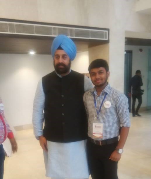 With Mr RP SINGH ji