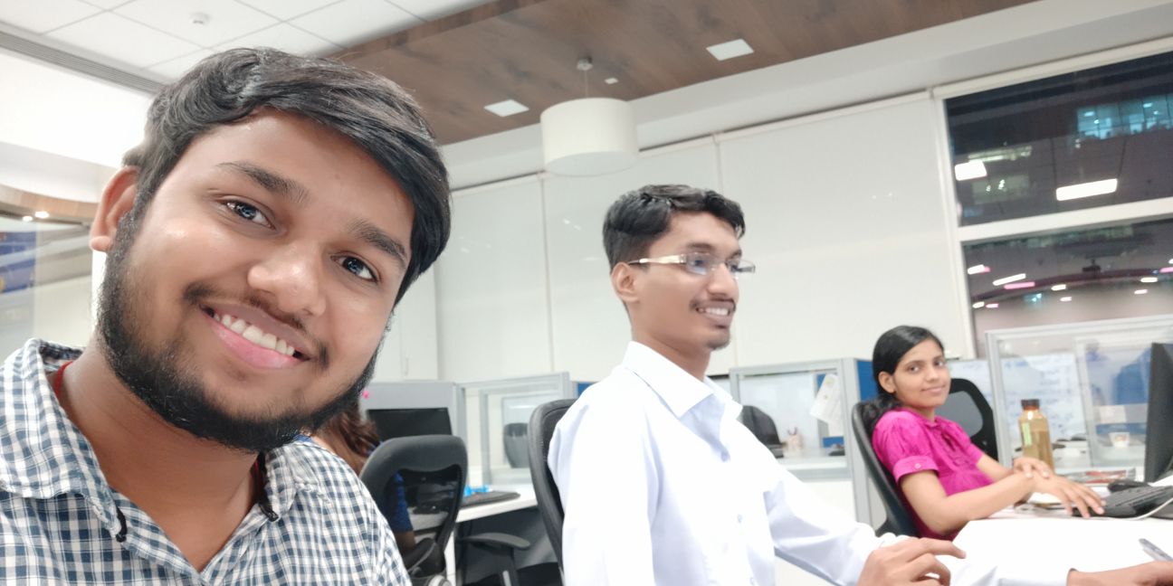 With Fahim and Vandana